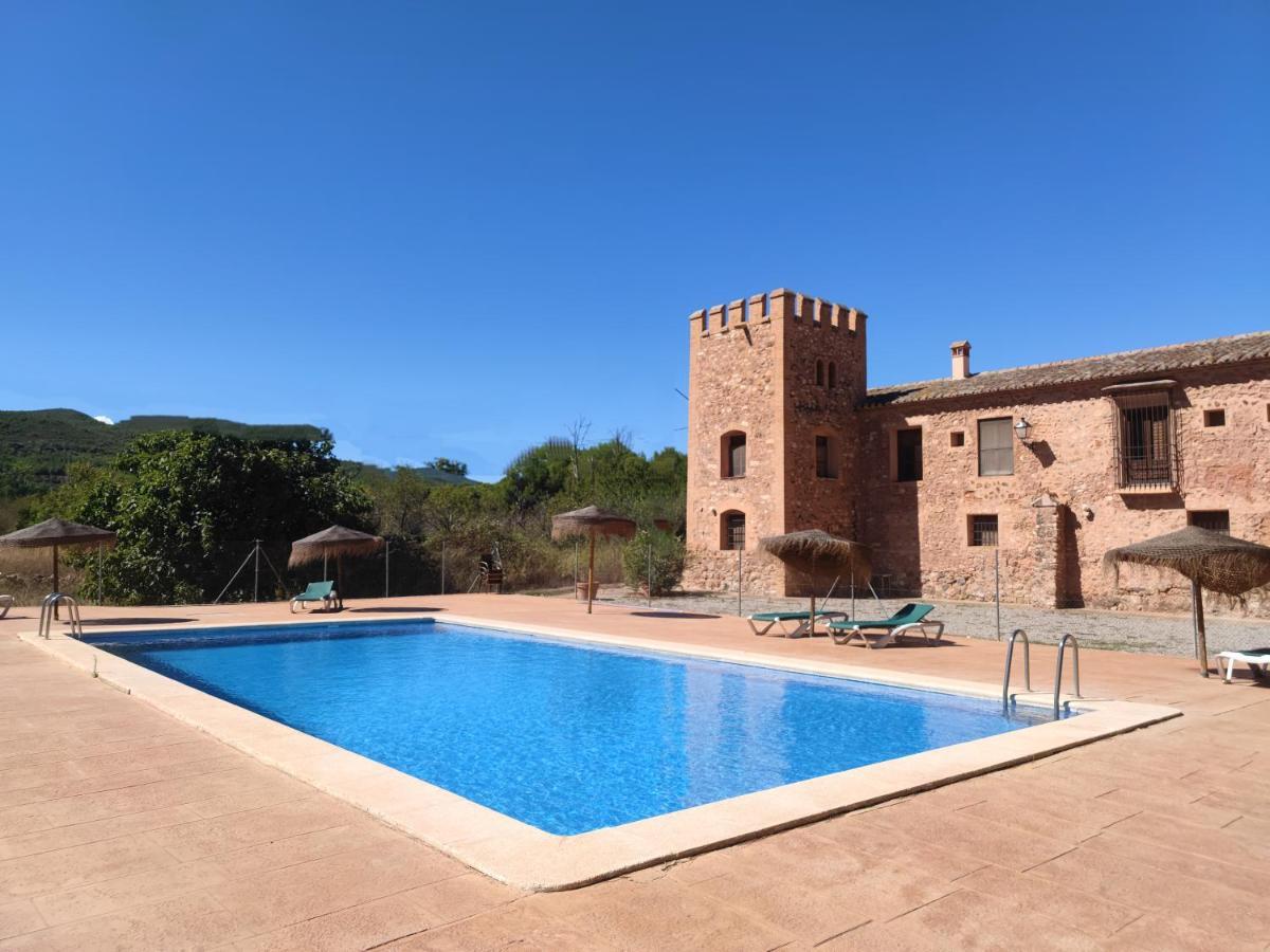 Masia De San Juan Casa Numero 1 En Castillo Con Piscina Y Aire Acondicionado Segorbe Exterior foto